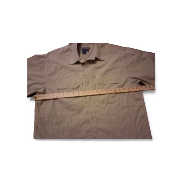 5.11 Tactical Series Shirt M Reg Ripstop Button Down Vented Gorp Core - Picture 4 of 5